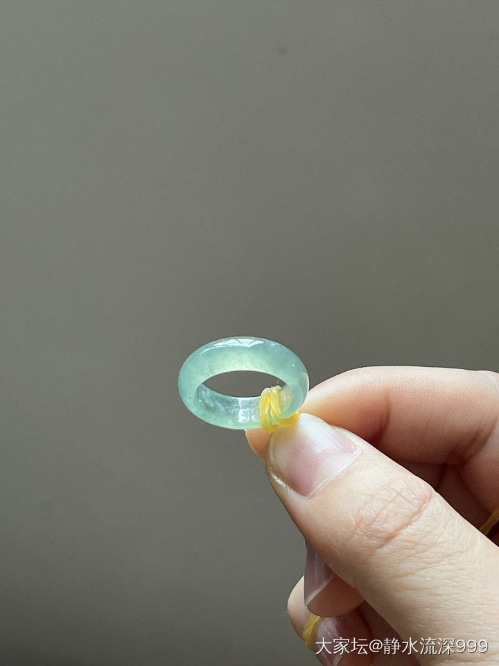 今天get到了新技能_戒指翡翠