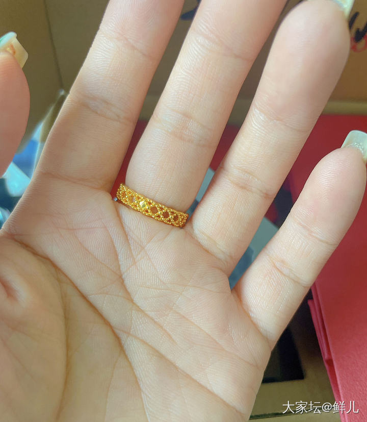 冒个泡泡_戒指金手工diy