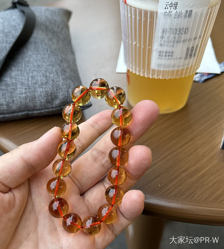 黄水串和云中绿很配_水晶