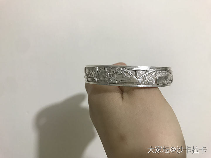 秀秀新收的银镯，继续升级！_银