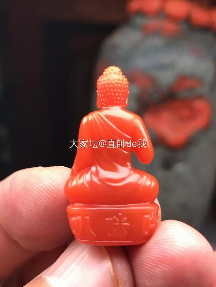 大日如来嘎乌盒_南红