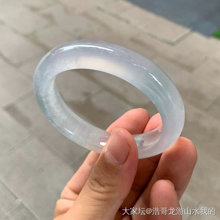 奥定家这两只极品镯子，好漂亮_商户翡翠