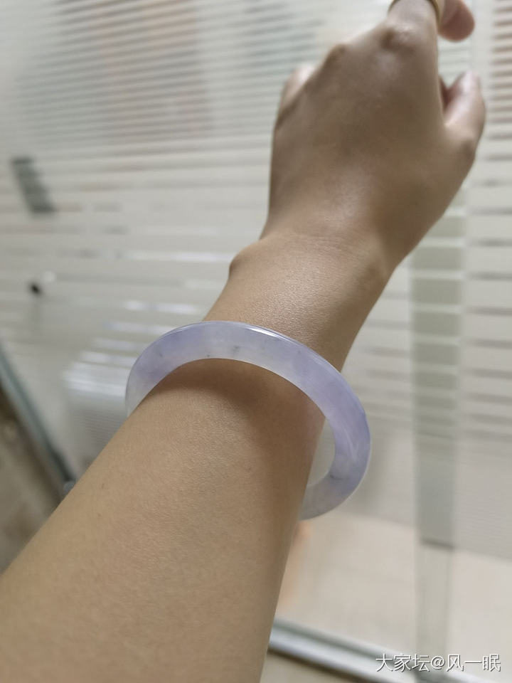 仙冰紫镯愿望达成_翡翠