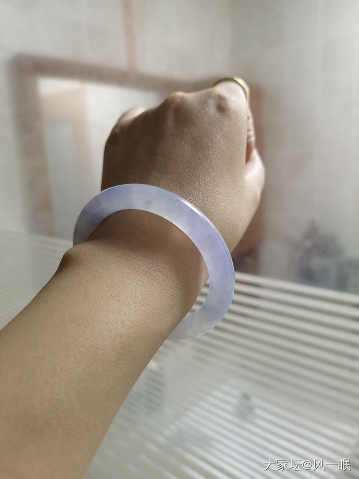 仙冰紫镯愿望达成_翡翠