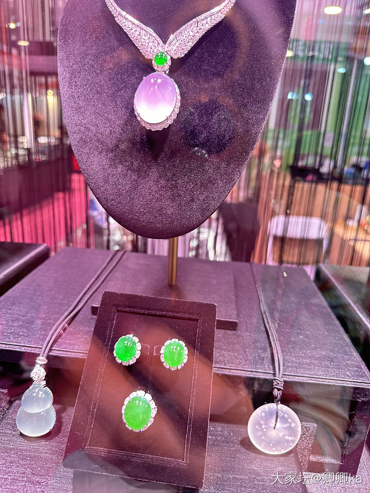 珠宝展归来，欣赏吧_翡翠