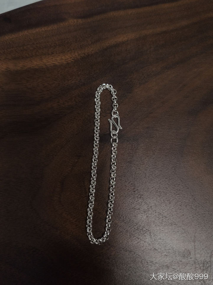 小哥的极细小手链_银