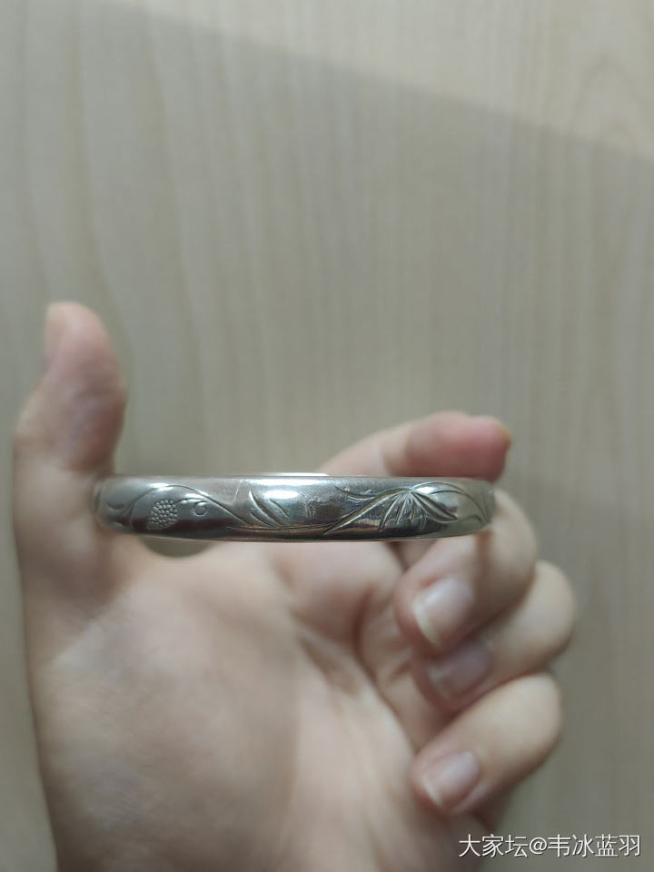 【记录一只镯④】豪朴•兰若（re）_手镯银