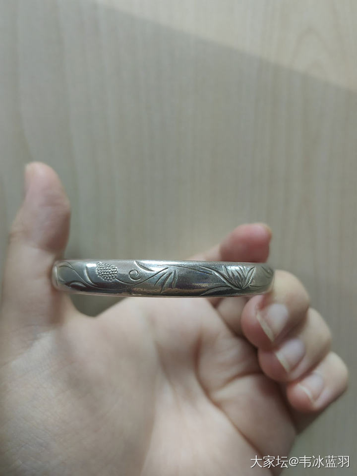 【记录一只镯④】豪朴•兰若（re）_手镯银