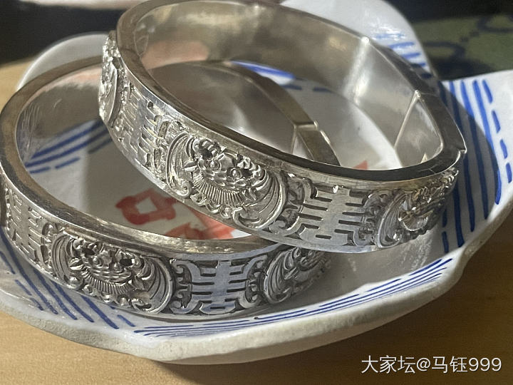 两对对镯_银