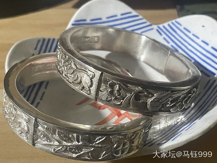 两对对镯_银