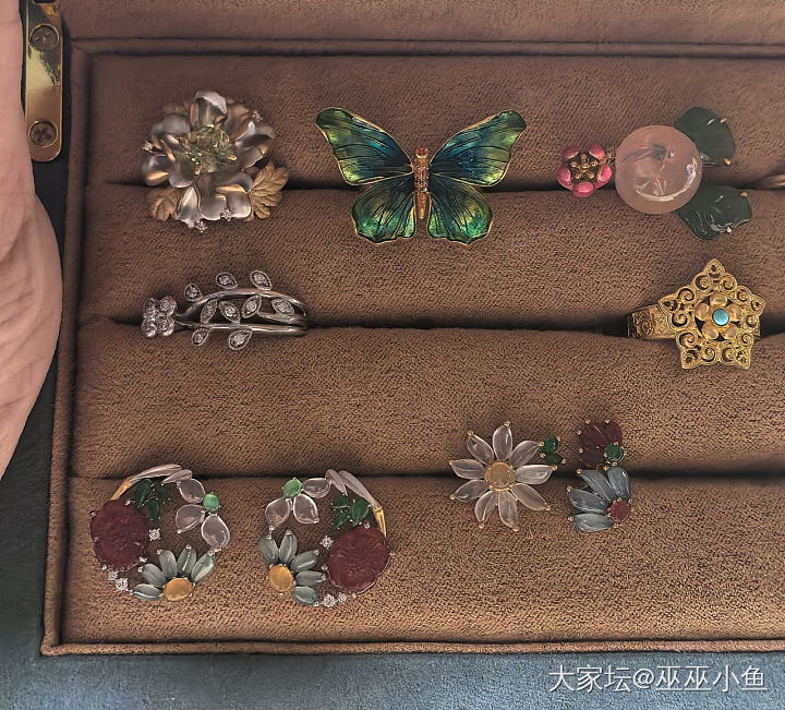 花花耳环的买家秀_翡翠