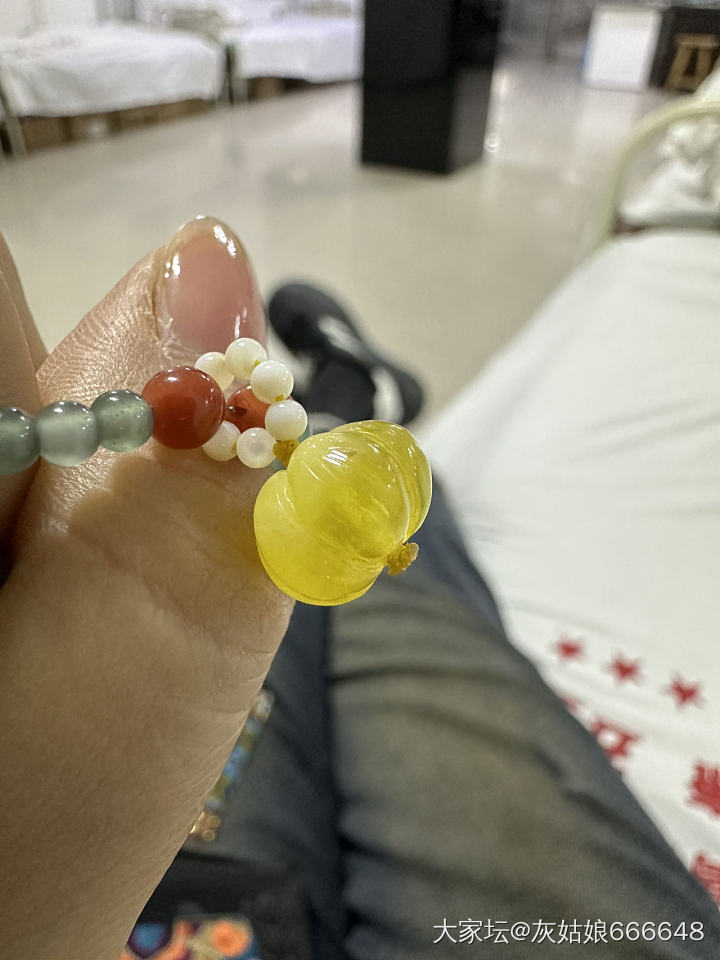 蜜蜡小南瓜🎃_琥珀蜜蜡