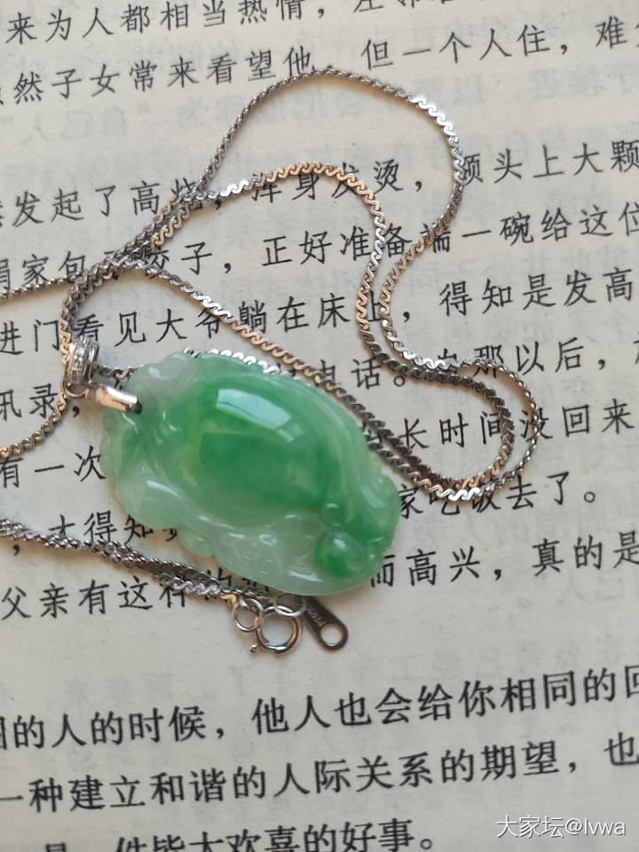 响应号召，二十五六年前的东西。_翡翠