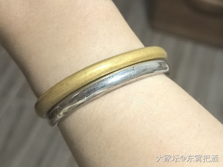 铜与银_手镯银