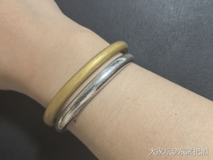 铜与银_手镯银