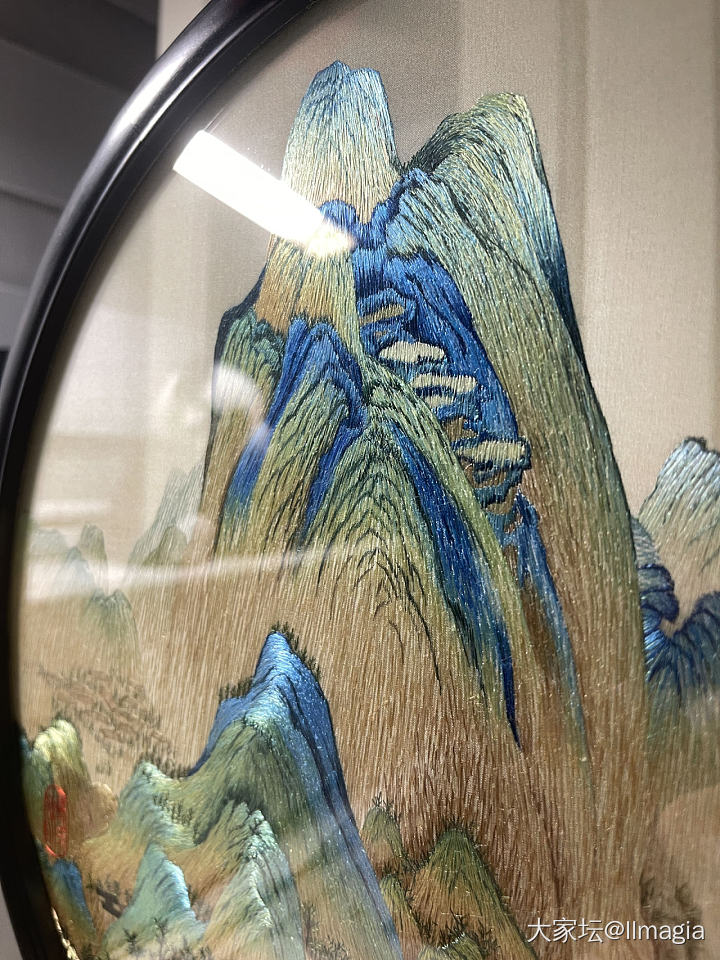 讲讲苏绣之： 三入摆台（入大坑）_工艺品