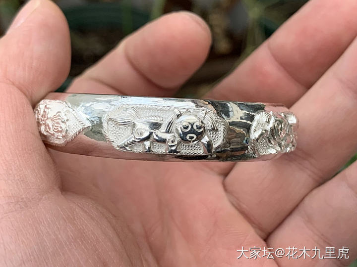 古语坊，我终于排到了_手镯银