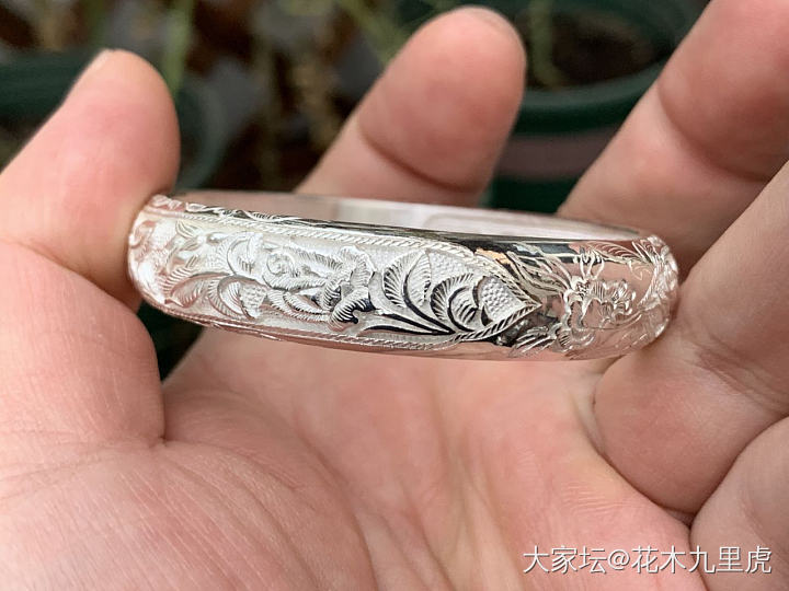 古语坊，我终于排到了_手镯银