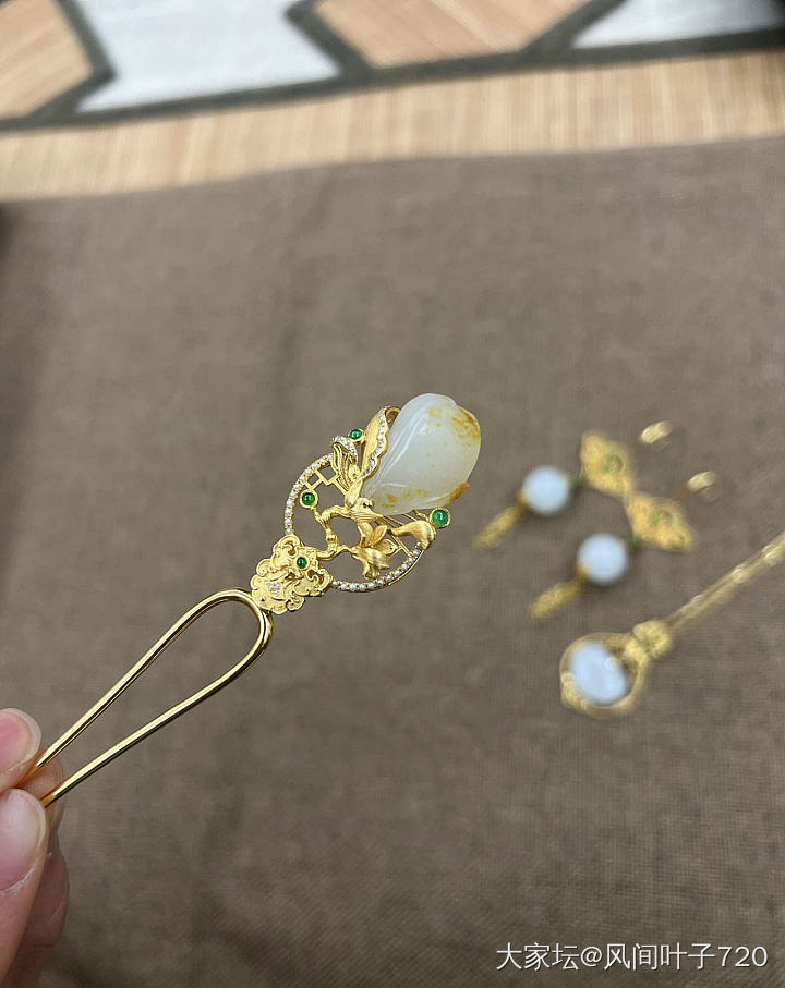 有没有好看的黄金发簪，我想看看，方便的话发个图片给我看看，谢谢哦_簪子金