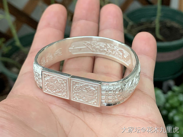 古语坊，我终于排到了_手镯银