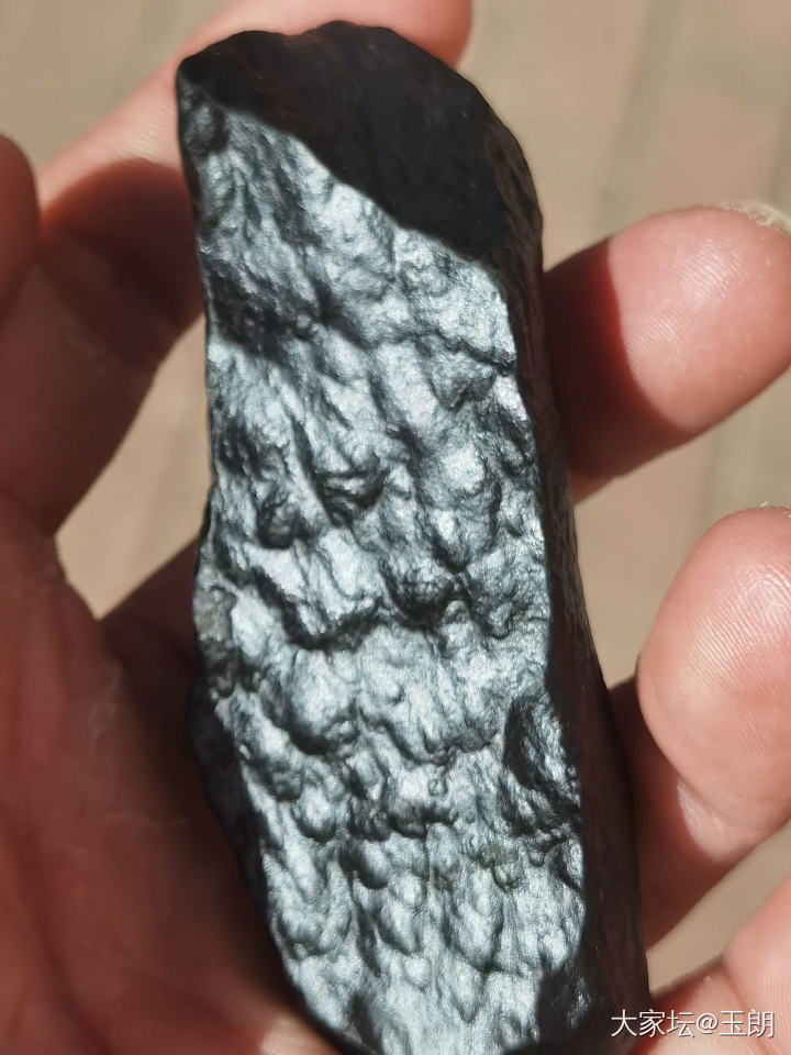 戈壁黑金刚_原石玉石和田玉