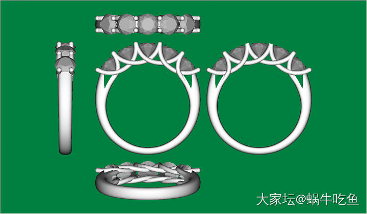 一次排钻戒指镶嵌经历_镶嵌钻石