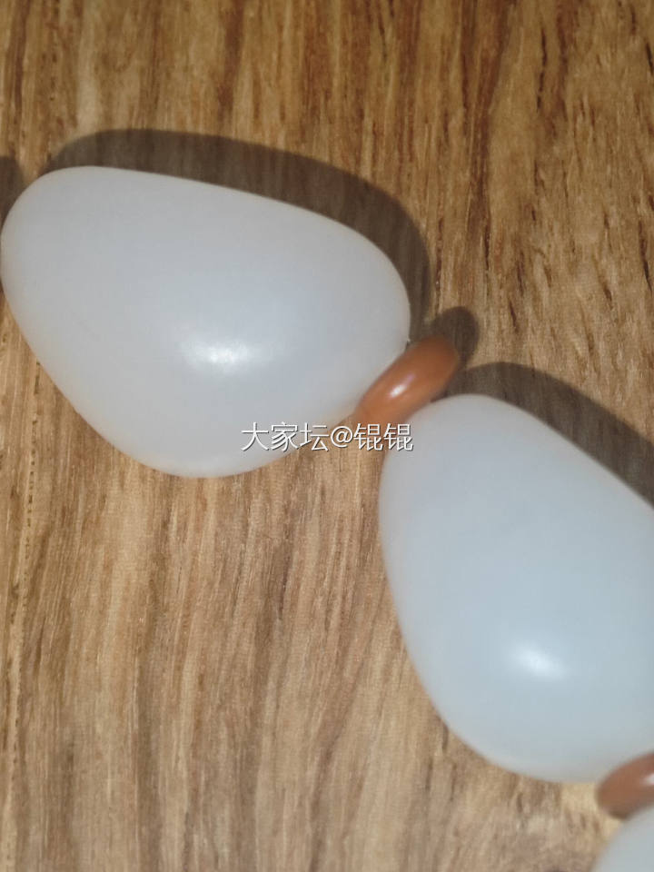 光白籽料手串_和田玉
