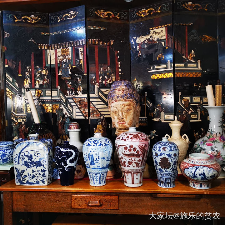 关于元青花“负荆请罪”八棱梅瓶解析杂谈

——应群友请求解析本元青花梅瓶之特征、..._收藏