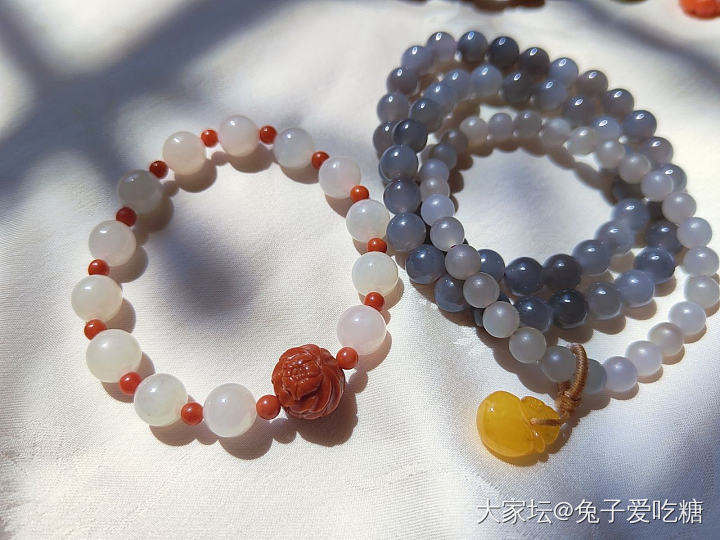 阳光真好晒晒旧爱吧_珠串和田玉