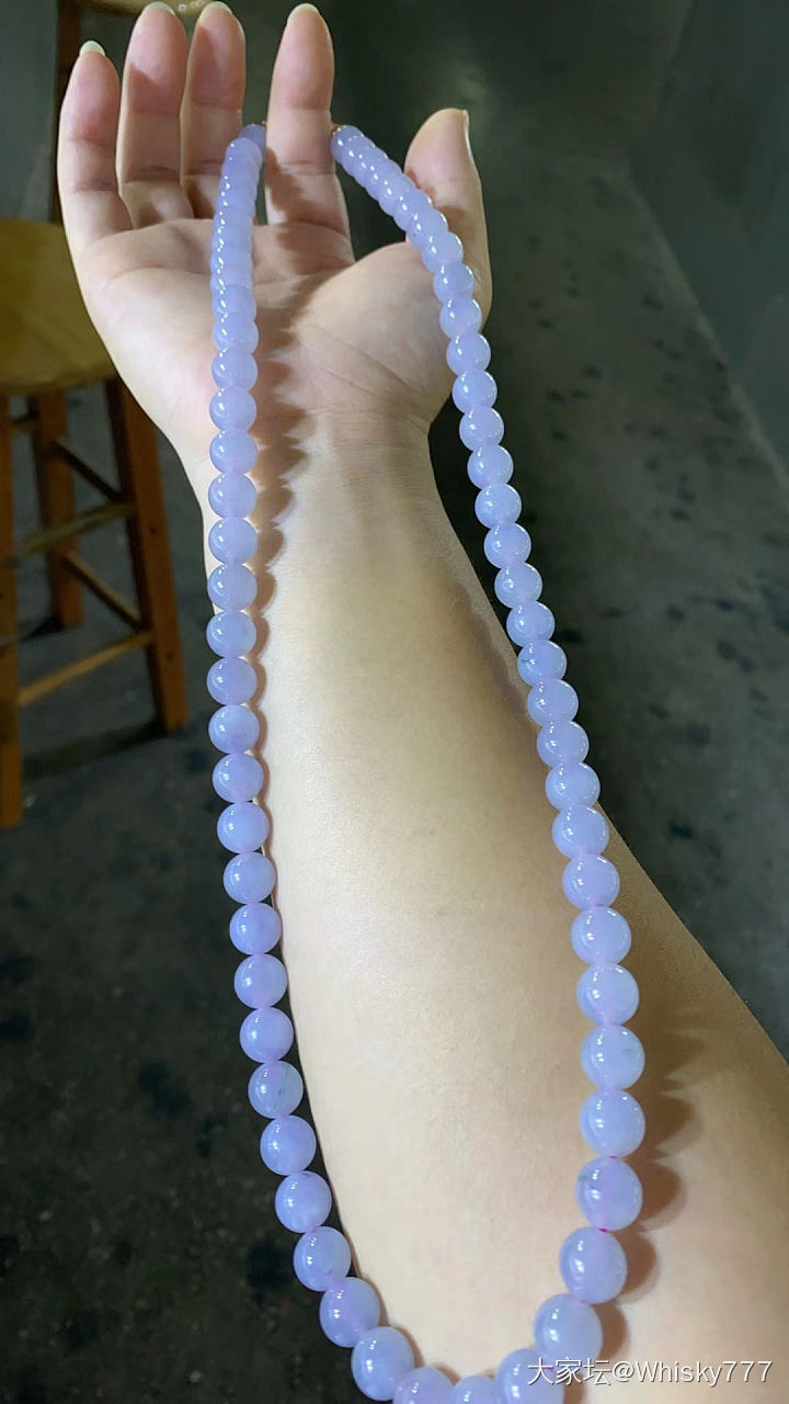 送妈妈的紫珠到了 开心_翡翠