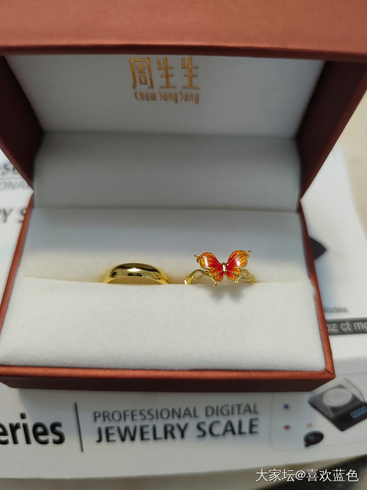 第一波最后一个铂金耳环到了，多0.02，算下来克价220_铂