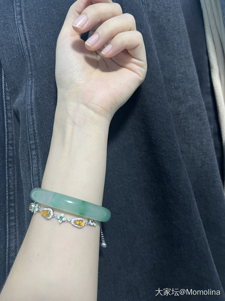 今日份的快乐！_手镯玉石