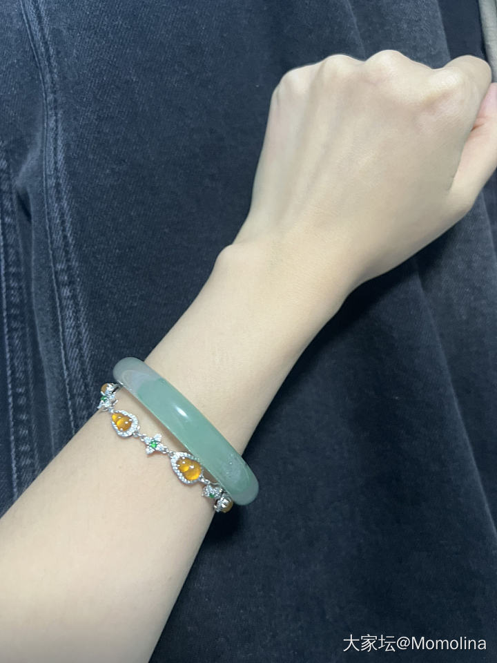 今日份的快乐！_手镯玉石