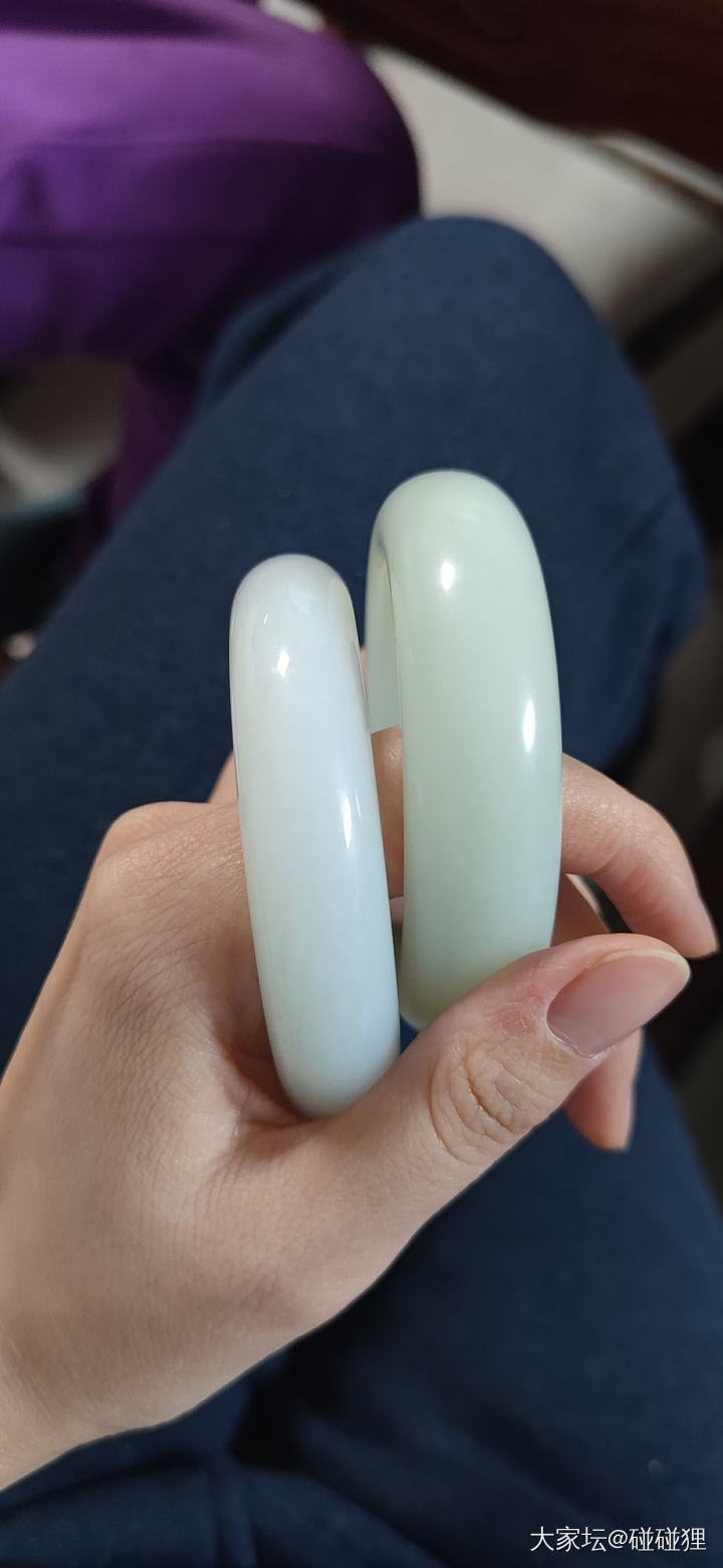 大白俄和且末白大PK_和田玉
