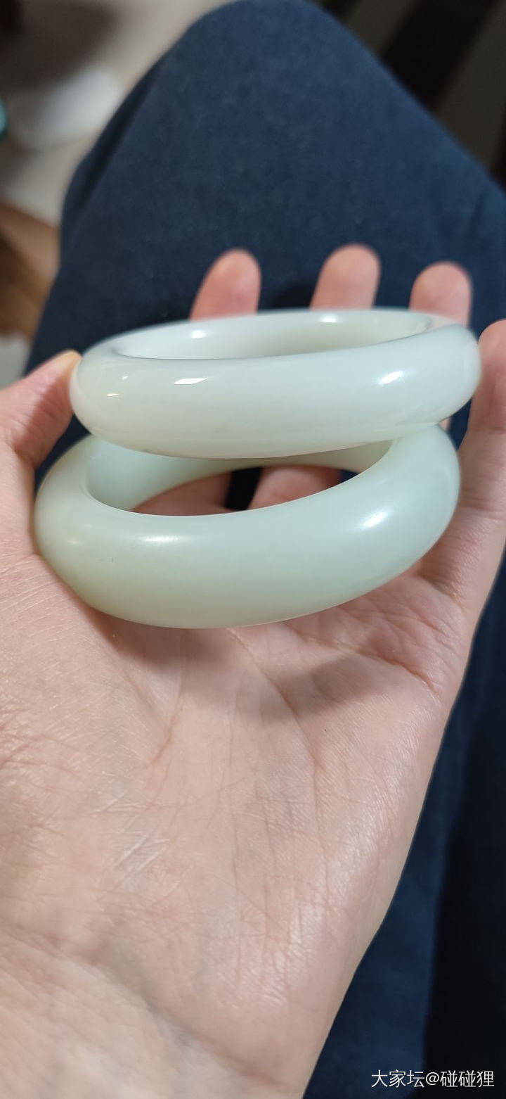 大白俄和且末白大PK_和田玉