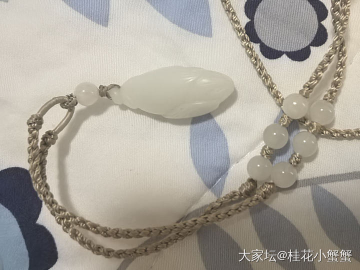 米达玉兰花_和田玉