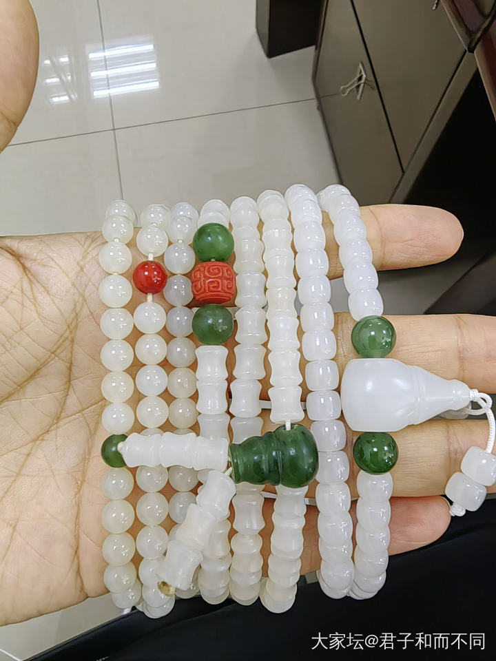108告一段落_珠串和田玉
