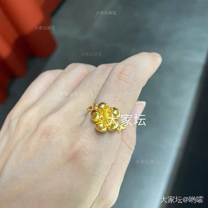 坛坛家还会再出这款梅花戒指不？_金