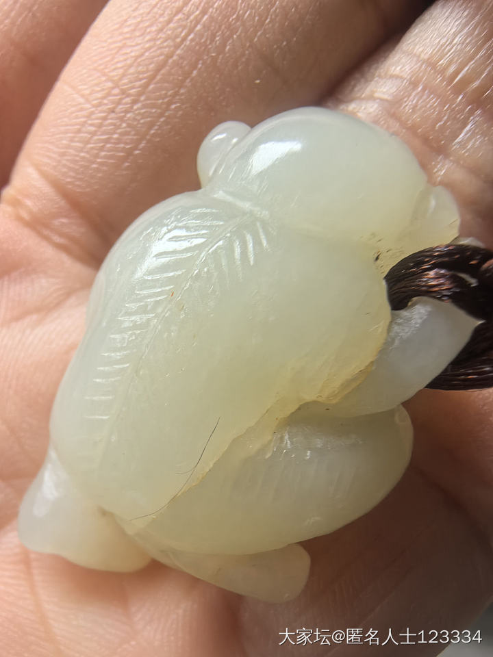 请帮我看看这是和田玉吗？_和田玉