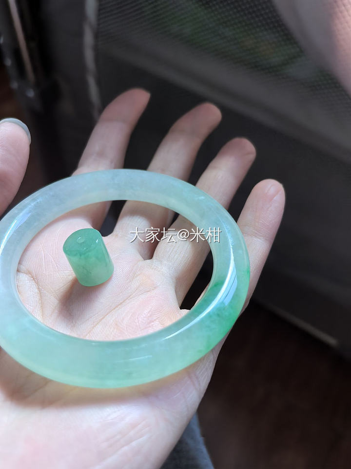 晒晒我的大小圈_手镯翡翠
