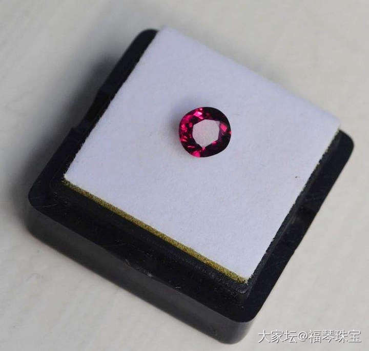 【现价再打6折特惠】尼日利亚纯天然紫红色碧玺0.79克拉_玉石