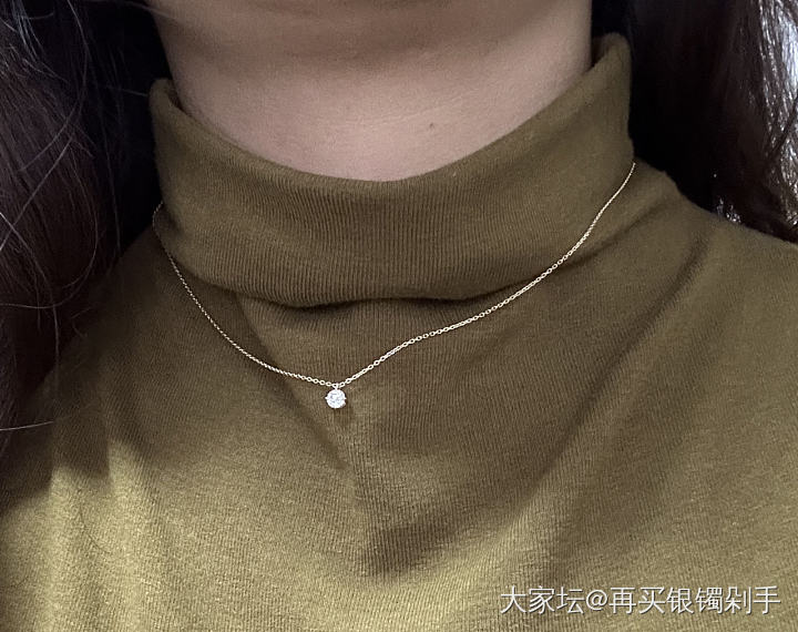 石原里美同款钻石项链～_钻石