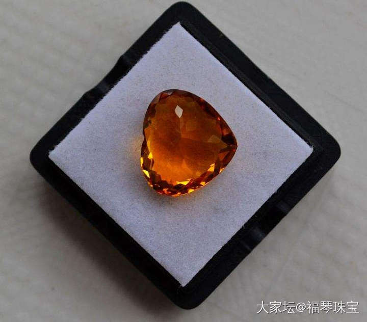 【现价再打8折特惠】6.14克拉纯天然巴西黄水晶 旺财石_彩色宝石