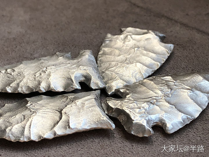 石器风格箭头吊坠_文玩