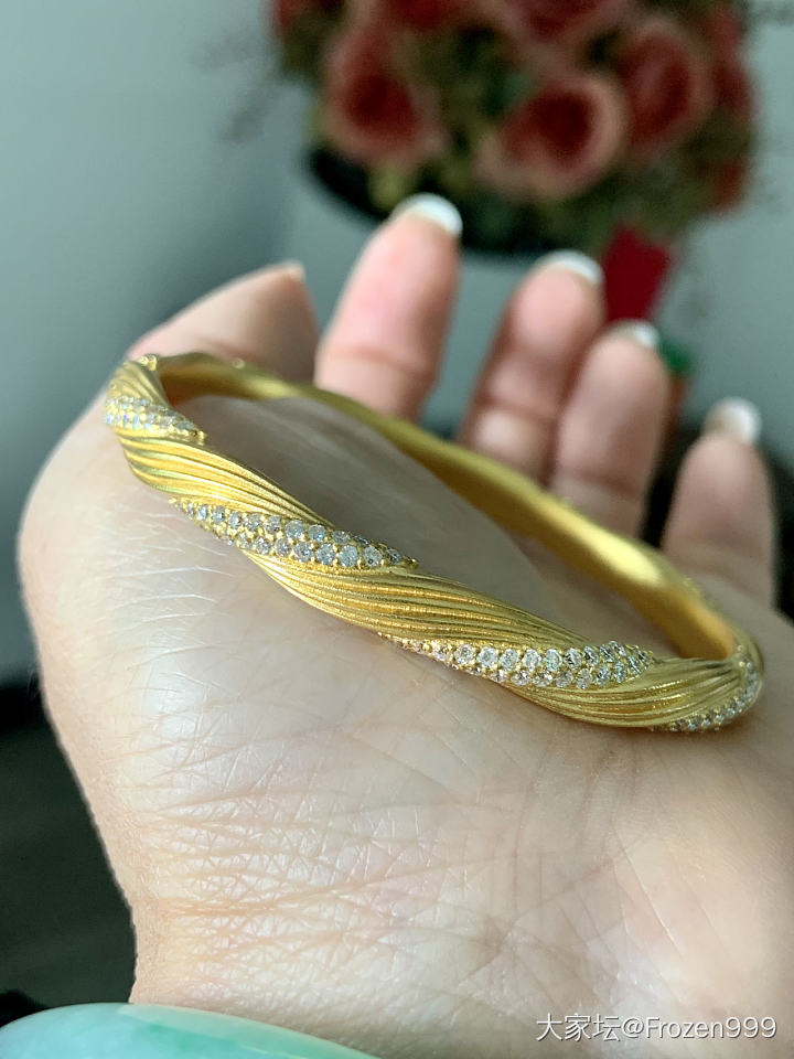 校长家的手镯收到了_福利社手镯金