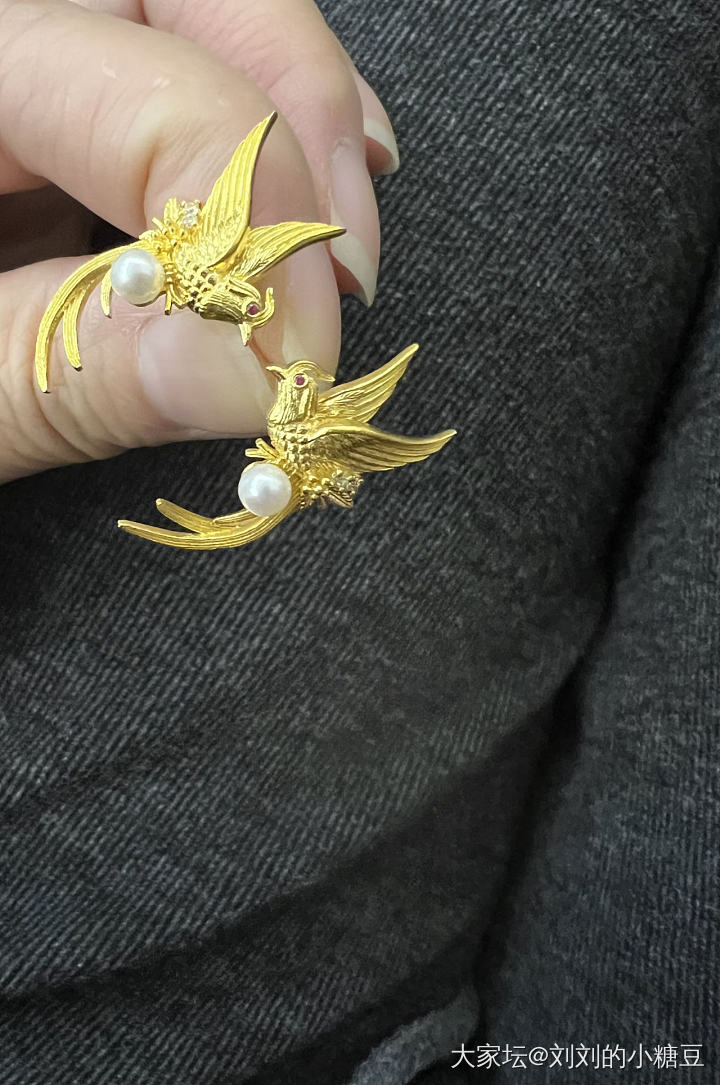 我有史以来最美的羊毛_耳钉金