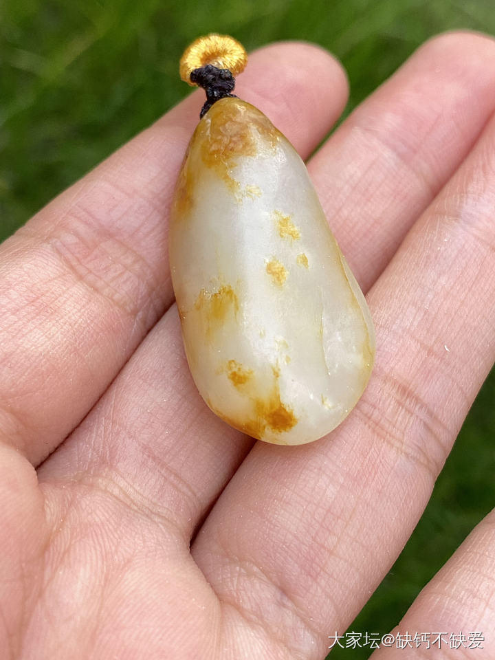 黄白玉种挺老熟的_和田玉