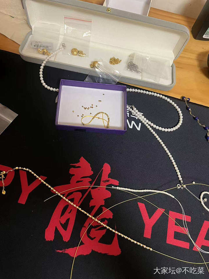 做手工_珍珠金串珠