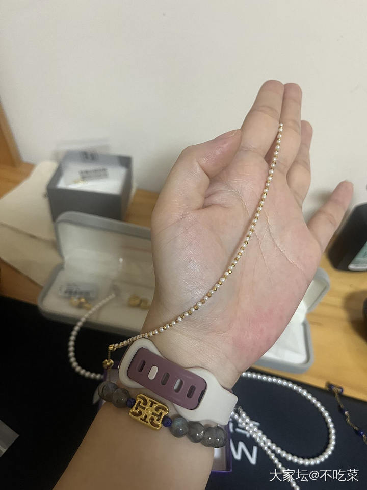 做手工_珍珠金串珠