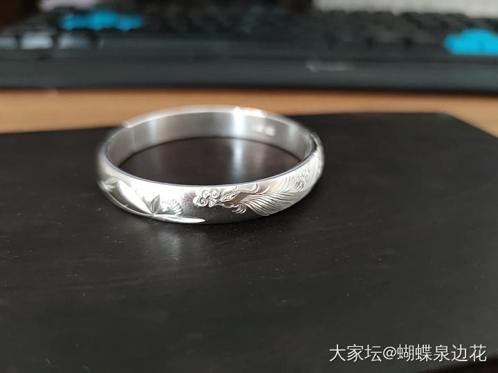 素华凤凰，57圈55克，新欢_手镯银